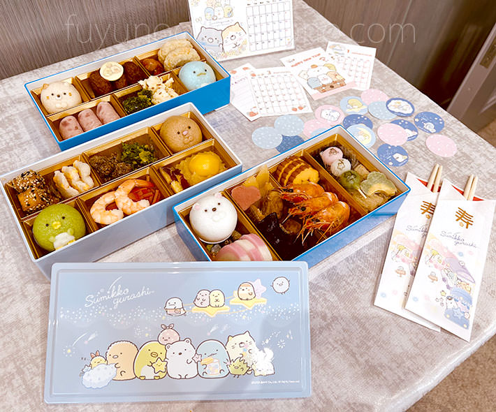 おせち・三段重「すみっコぐらし」全体画像