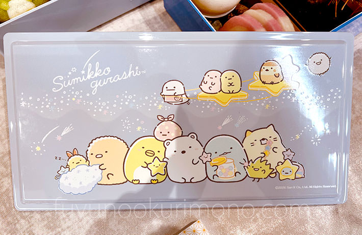 おせち・三段重「すみっコぐらし」 重箱のデザイン