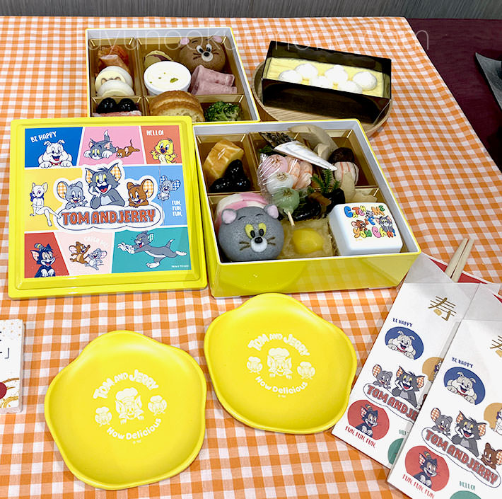 おせち・二段重「トムとジェリー」全体画像